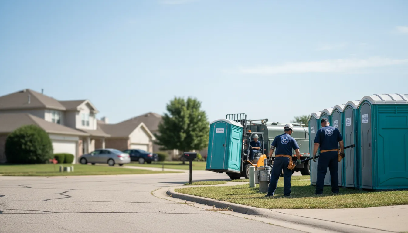 Porta Potty Rental in Winchester, IL near me